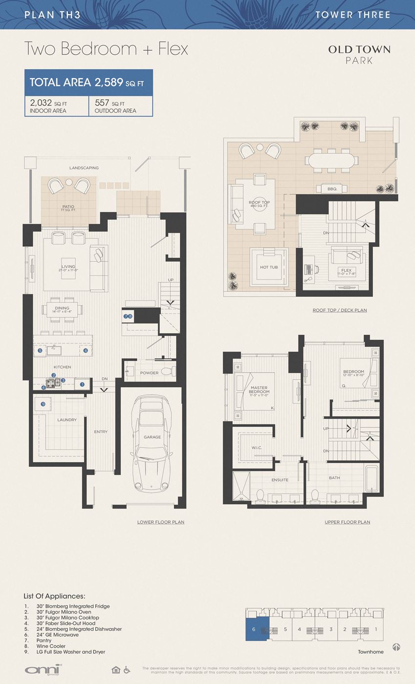Plan TH3 - Tower THREE